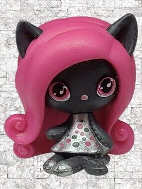2015 MONSTER HIGH MINIS SERIES 1 ORIGINAL GHOULS  "CATTY NOIR"  FIGURE - 1 1/2"